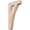 Ekena Millwork Thorton Craftsman Smooth Bracket, Douglas Fir, 3 1/2"W x 16"D x 28"H BKT04X16X28THR04SDF - alternate 1